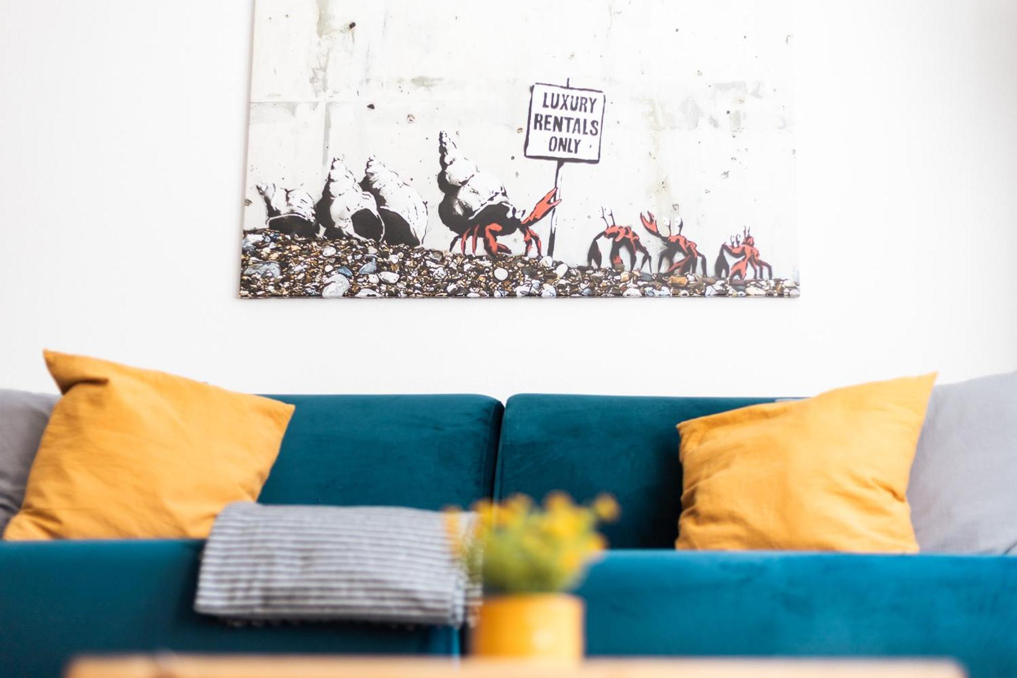 Ko-Living Space An Der Oper - Street Art Design Apartments Halle  Buitenkant foto