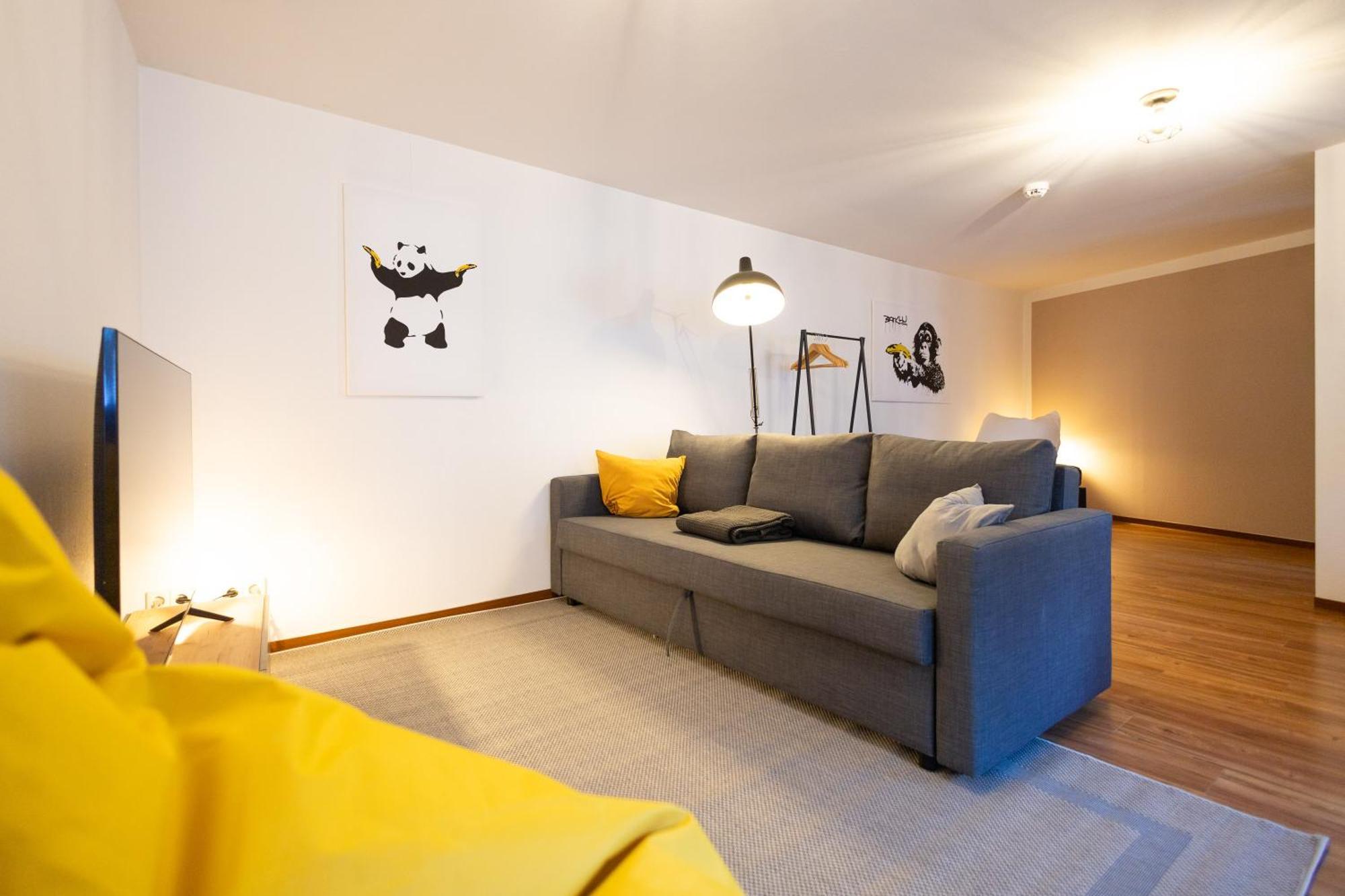 Ko-Living Space An Der Oper - Street Art Design Apartments Halle  Buitenkant foto
