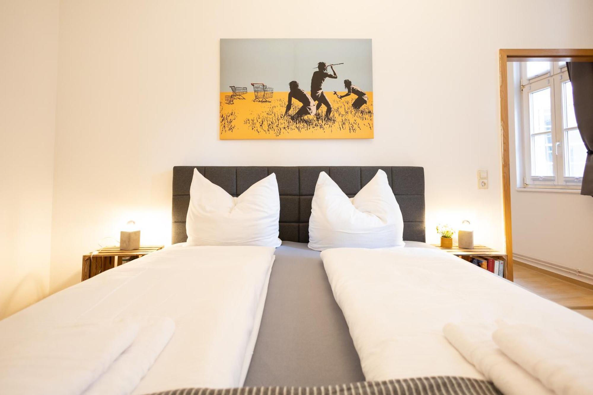 Ko-Living Space An Der Oper - Street Art Design Apartments Halle  Buitenkant foto