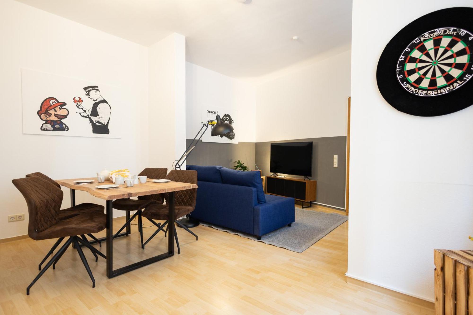 Ko-Living Space An Der Oper - Street Art Design Apartments Halle  Buitenkant foto