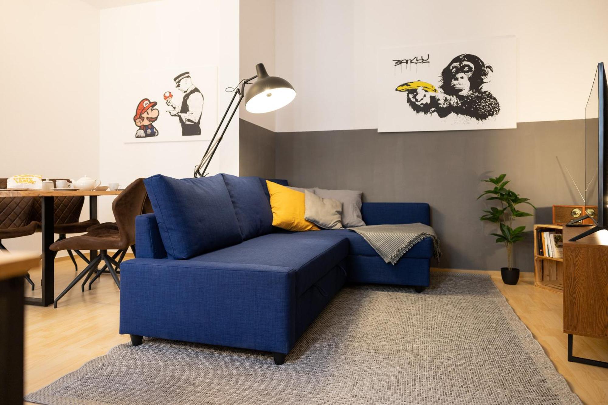 Ko-Living Space An Der Oper - Street Art Design Apartments Halle  Buitenkant foto