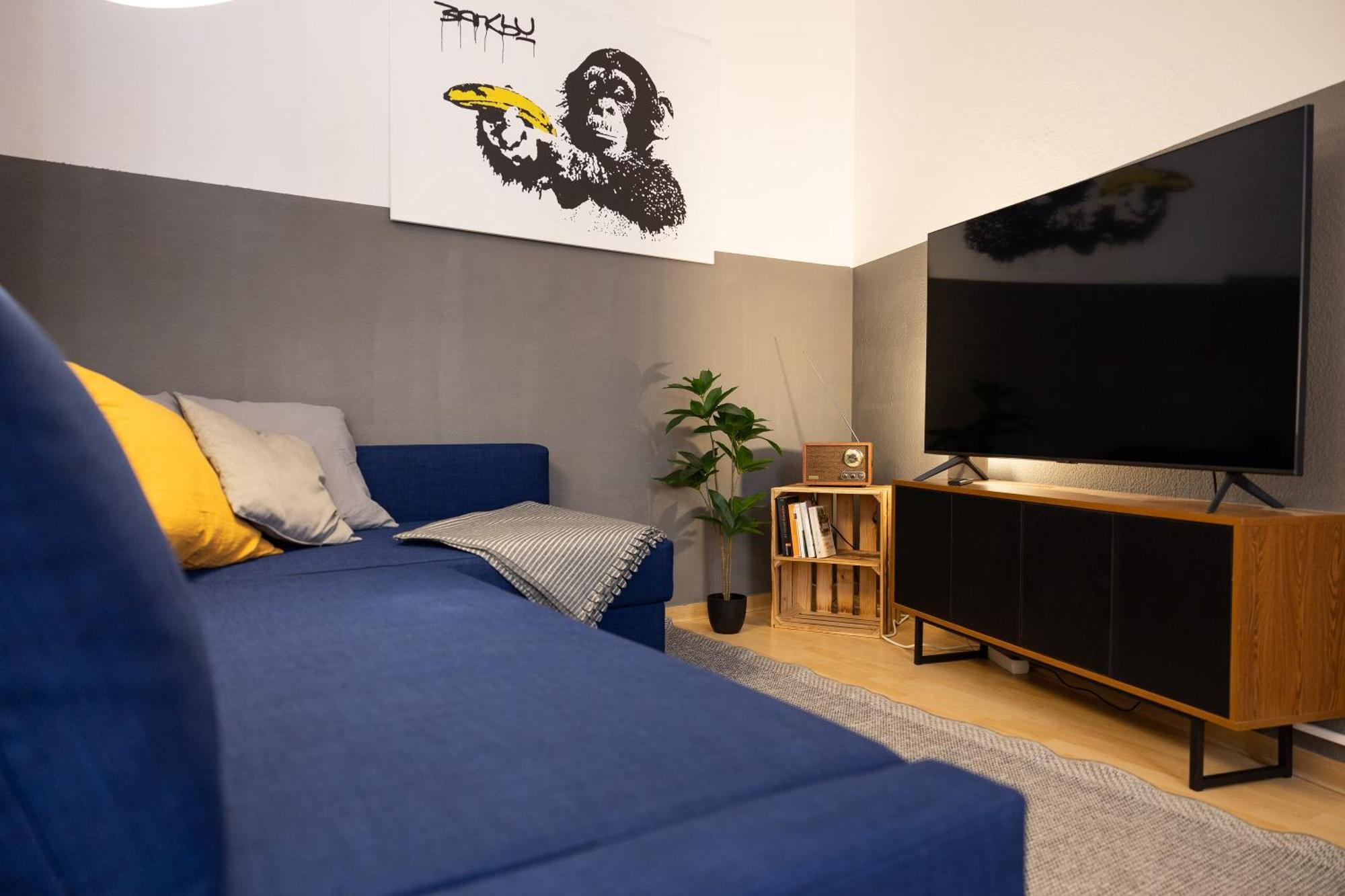 Ko-Living Space An Der Oper - Street Art Design Apartments Halle  Buitenkant foto