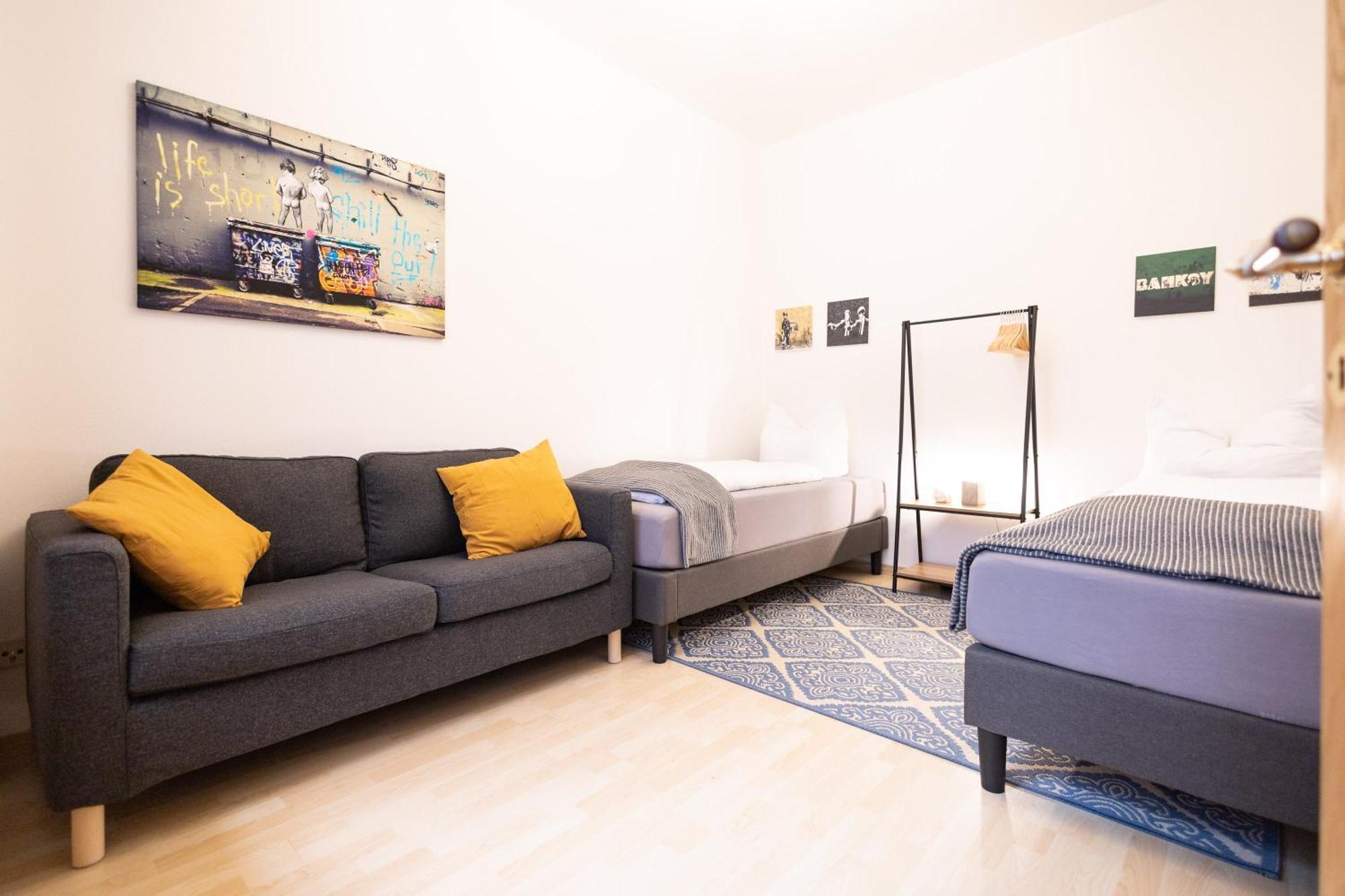Ko-Living Space An Der Oper - Street Art Design Apartments Halle  Buitenkant foto